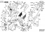 Bosch 3 600 HA4 101 Rotak 1400-37 R Lawnmower 230 V / Eu Spare Parts